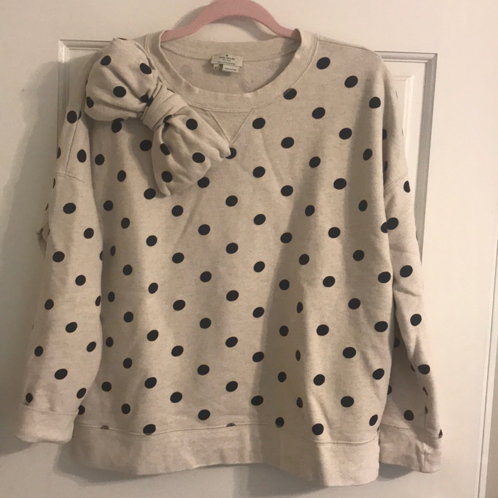Kate Spade Polka dot pullover